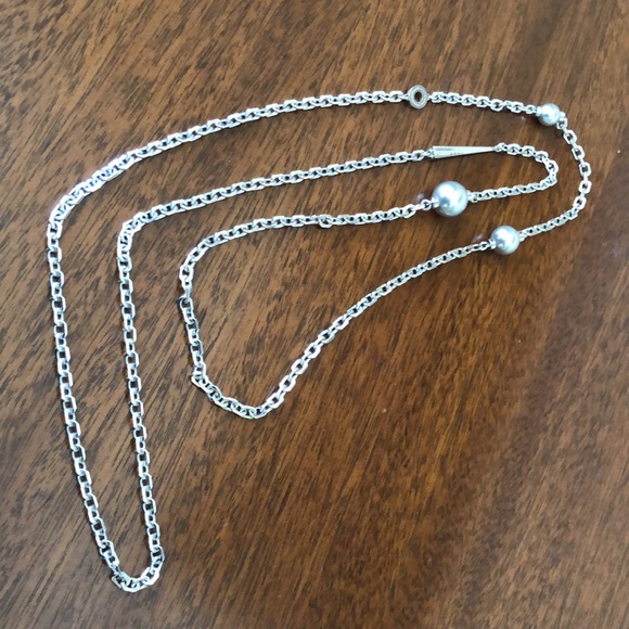 Rebecca Gioielli  designer made in Italy silver long chain - Picture 2 of 16